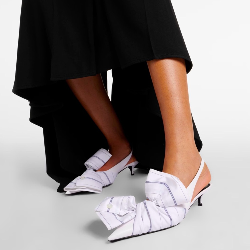 balenciaga knife chemise heels 38